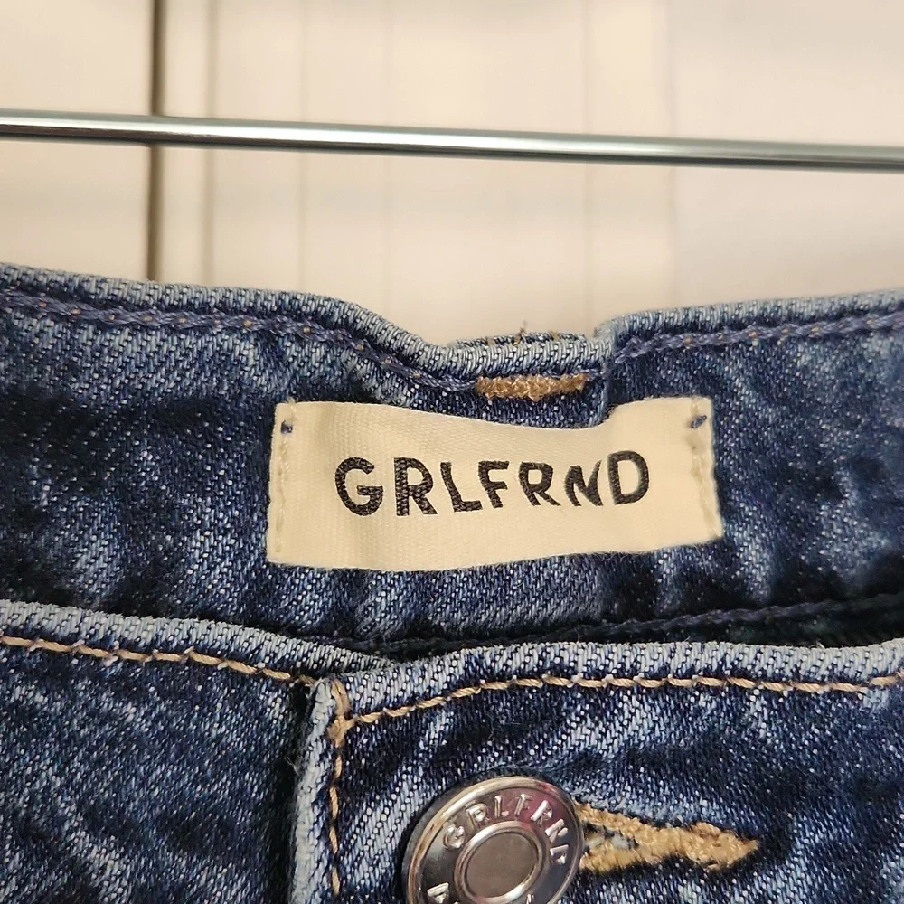 GRLFRND Low Rise Boyfriend Bella Jeans Size 24 - Picture 5 of 10